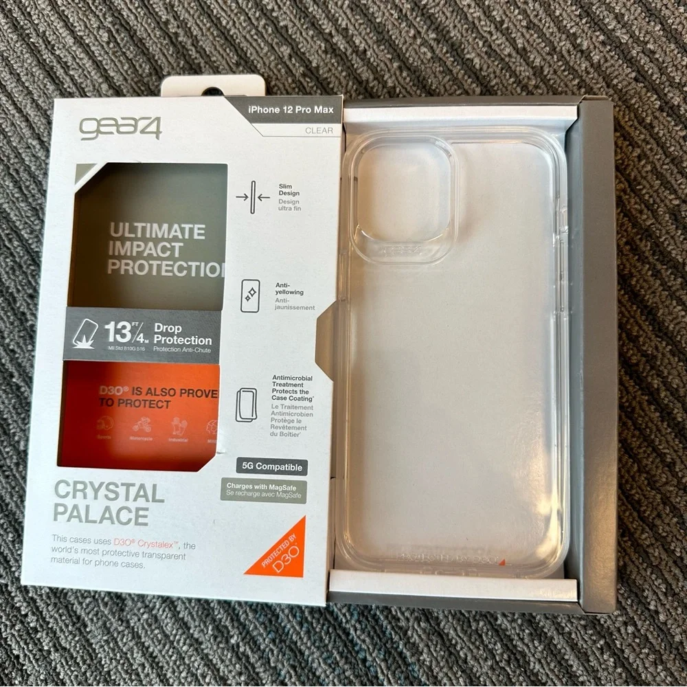 ZAGG Gear4 Crystal Palace Snap Case iPhone 12 Pro Max